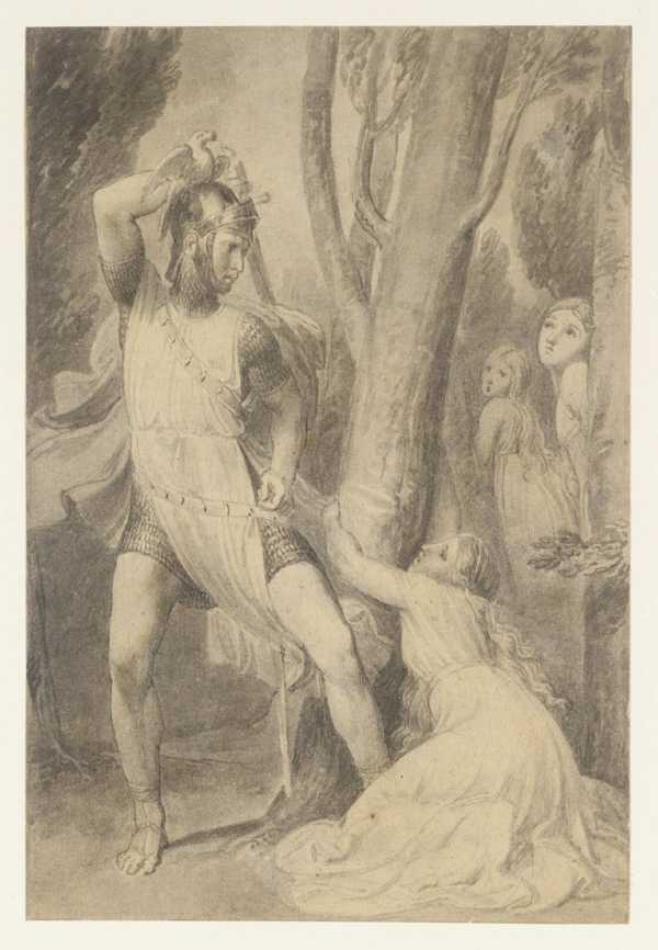 A Knight About to Slay a Maiden