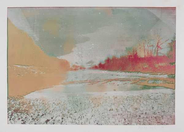 ‘View of the Emme‘, Dieter Roth, 1971 | Tate