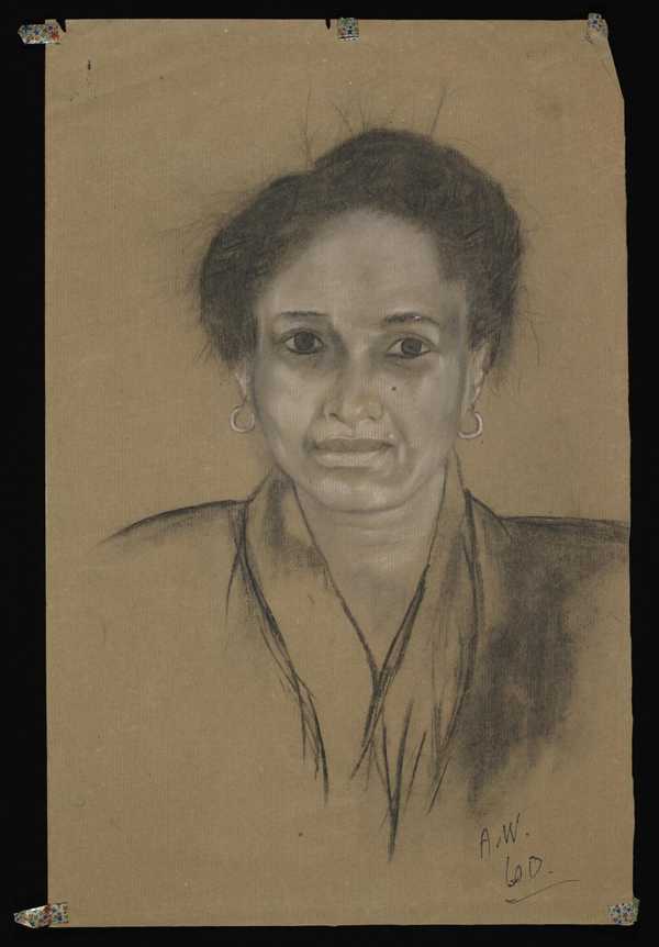 Portrait of a woman‘, Aubrey Williams, 1960‘, Aubrey Williams, 1960 ...