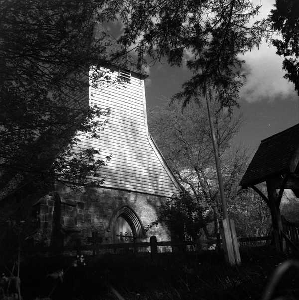 Photograph of St Martin’s Church in Ashurst, Kent‘, John Piper, [c