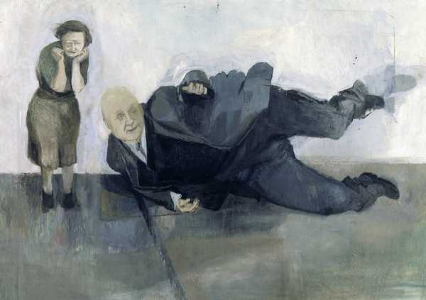 A Man who Suddenly Fell Over