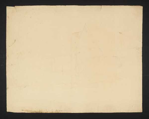 ‘Perspective Drawing of a Building‘, Joseph Mallord William Turner, c ...