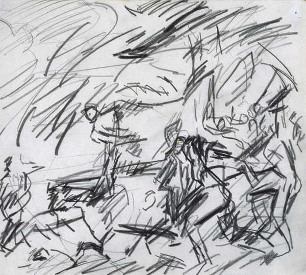 Sketch from Titian’s ‘Bacchus and Ariadne’