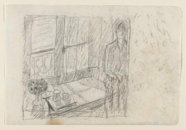 Preparatory Sketch for ‘The Bowl of Milk’