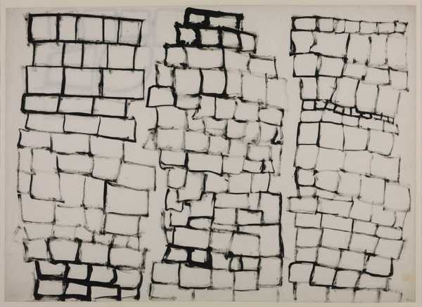 Organic Exercise No. 3, Series No. 2 (Tower Block Drawing)