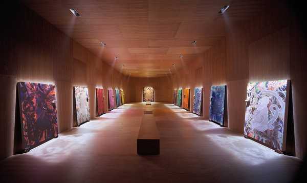 Chris Ofili, The Upper Room, 1999–2002, Tate, Londres