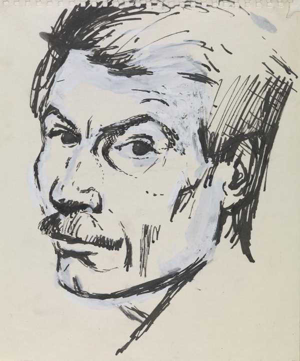 SelfPortrait’ by Edwin La Dell‘, Edwin La Dell, 1955‘, Edwin La Dell