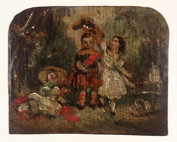 Three Children Playing