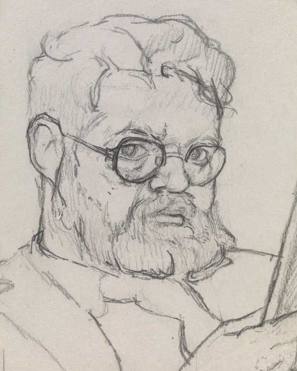 Self-Portrait’ by Claude Rogers‘, Claude Rogers‘, Claude Rogers – Tate ...