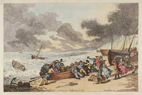 Embarking from Brighthelmstone to Diepp
