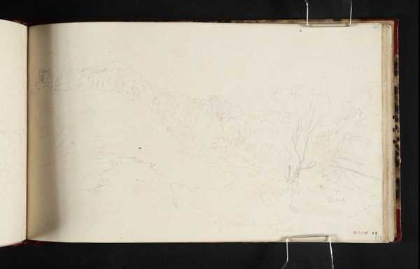 Turner Rokeby ‘Mortham Tower, near Rokeby and the River Tees‘, Joseph Mallord William ...