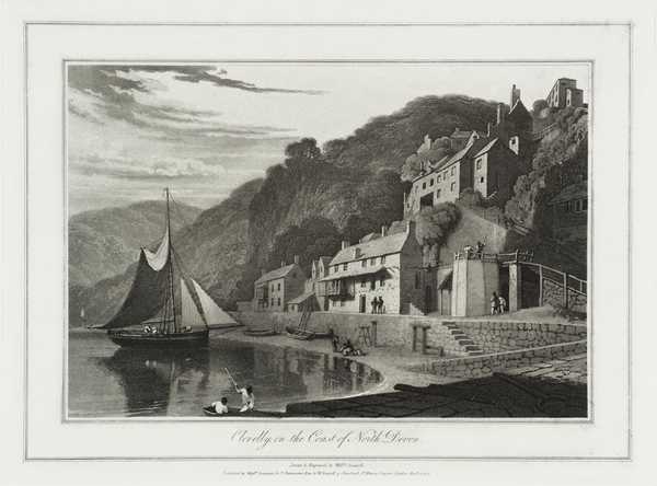 Clovelly, on the Coast of North Devon