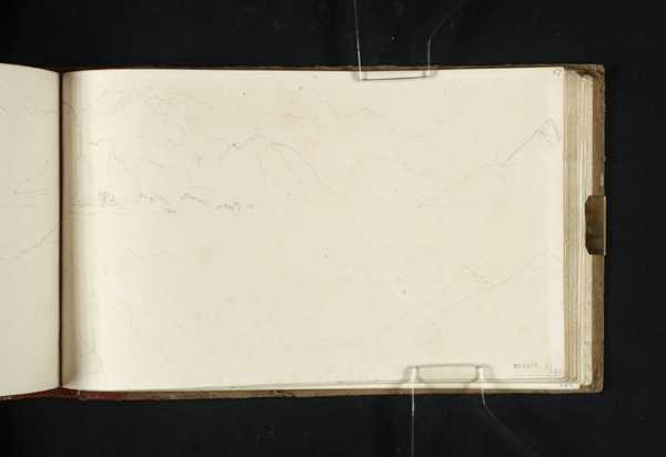 ‘Turin, Como, Lugarno, Maggiore Sketchbook‘, Joseph Mallord William ...