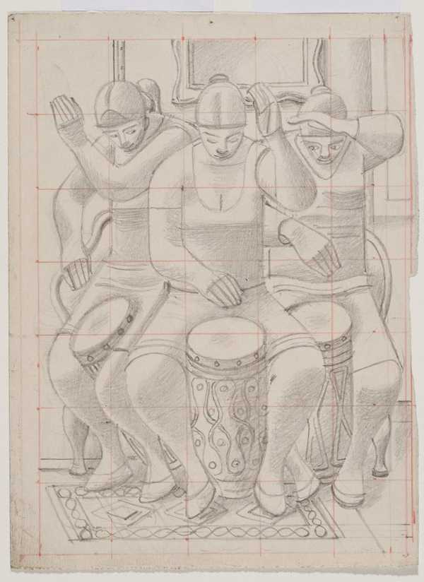 Study for ‘The Drums’