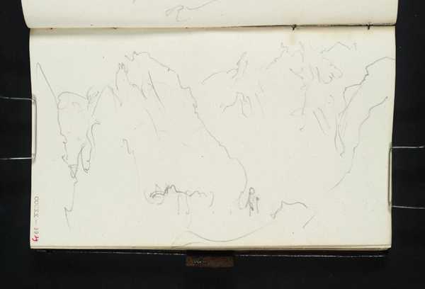 ‘Mountains ?in the Dolomites‘, Joseph Mallord William Turner, 1840 | Tate