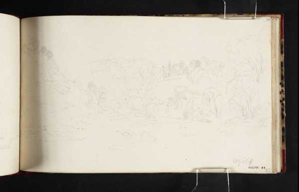 Turner Rokeby ‘Wycliffe, on the River Tees near Rokeby‘, Joseph Mallord William ...