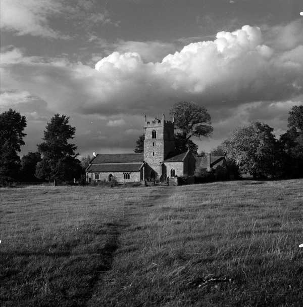 Photograph of Throckmorton Church in Worcestershire‘, John Piper, [c