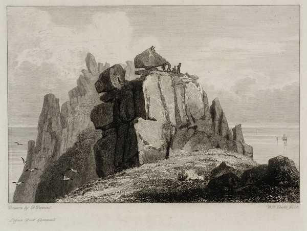 The Logan Rock, Cornwall