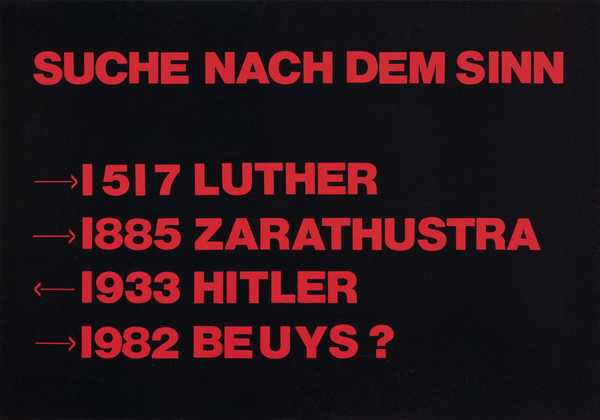Suche nach dem Sinn