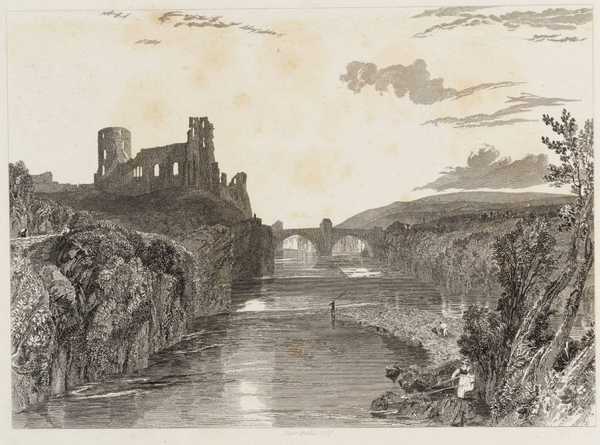 ‘barnard Castle, Durham‘, After Joseph Mallord William Turner, 1827 