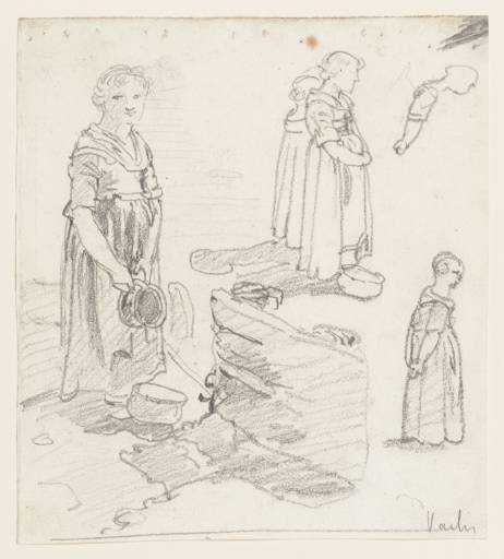 Studies of a Woman Holding a Jar