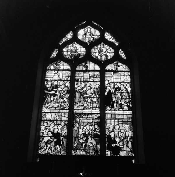 Photograph of a stained glass window at Messing church, Essex‘, John ...