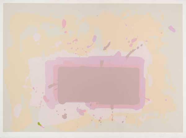 Pale Yellow, Pink and Brown