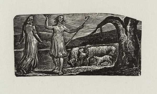 Thenot, with Colinet Waving his Arms in Sorrow