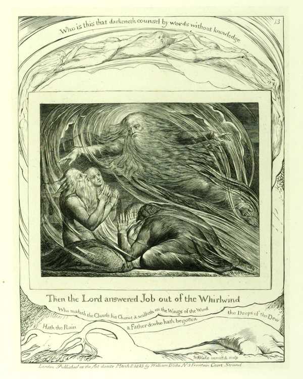 The Lord Answering Job out of the Whirlwind
