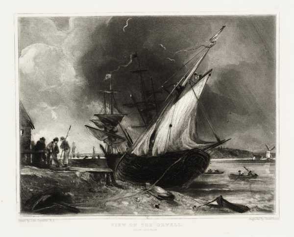 View on the Orwell near Ipswich