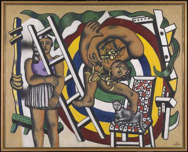 The Acrobat and his Partner', Fernand Léger, 1948 | Tate
