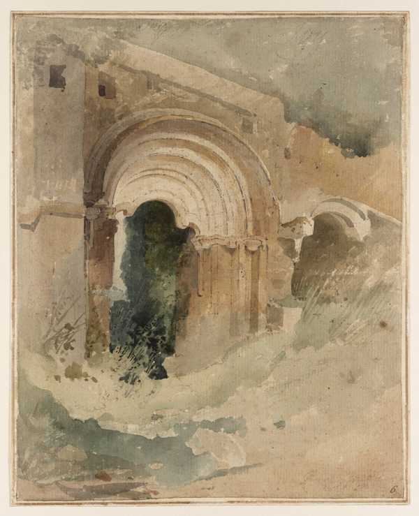 Doorway of the Refectory, Rievaulx Abbey