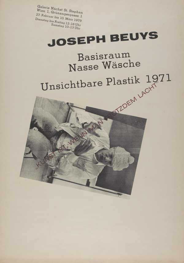 Joseph Beuys. Basisraum Nasse Wäsche. Unsichtbare Plastik