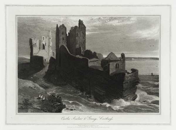 Castles Sinclair & Girnigo, Caithness