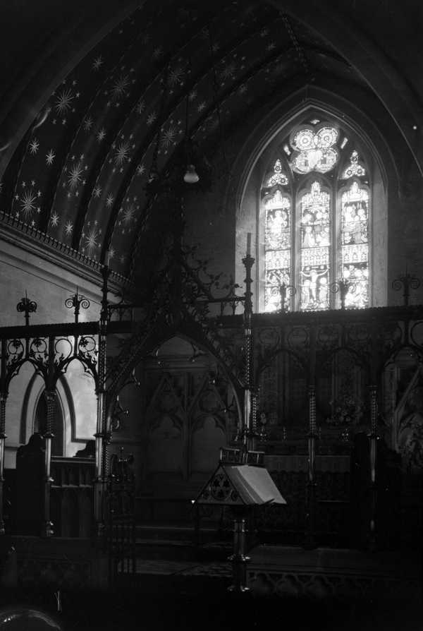 Photograph of the interior of St Mary’s Church in Fimber, Yorkshire ...