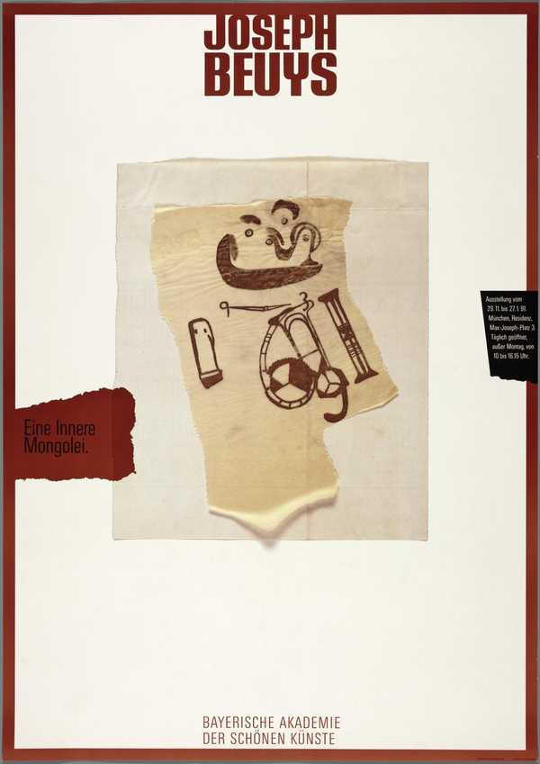 Joseph Beuys: Eine Innere Mongolei. Munich Residency