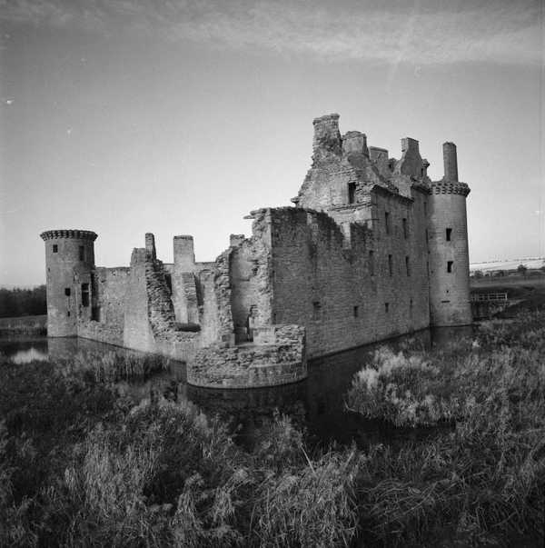 Photograph of Caerlaverock Castle, near Dumfries, Dumfries and Galloway