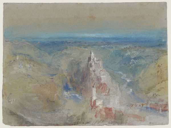 ‘hals And Burg Hals Above The River Ilz, From The South‘, Joseph 