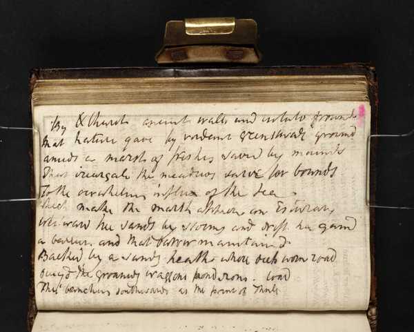 ‘Inscription by Turner: Draft of Poetry‘, Joseph Mallord William Turner ...