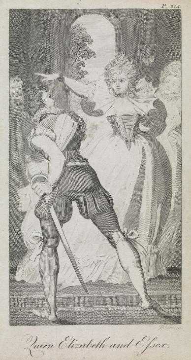 Queen Elizabeth and Essex (after Henry Fuseli)