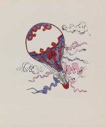アートポスター アンディ・ウォーホル Hot Air Balloon Hot Air Balloon', Andy Warhol, 1958 | Tate