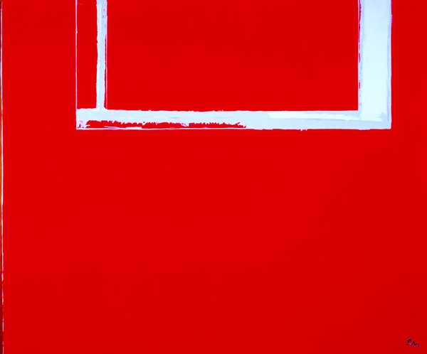 Open No. 122 in Scarlet and Blue