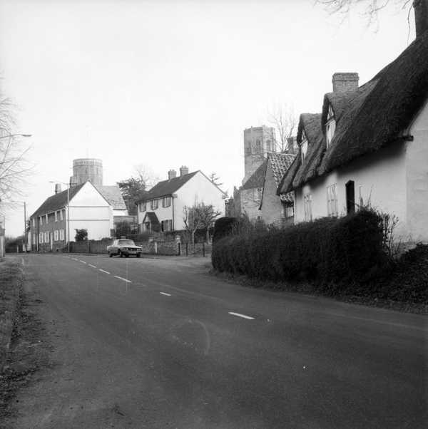 Photograph of houses in Swaffham Bulbeck and Prior, Cambridgeshire