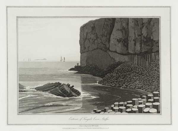 Exterior of Fingal’s Cave, Staffa