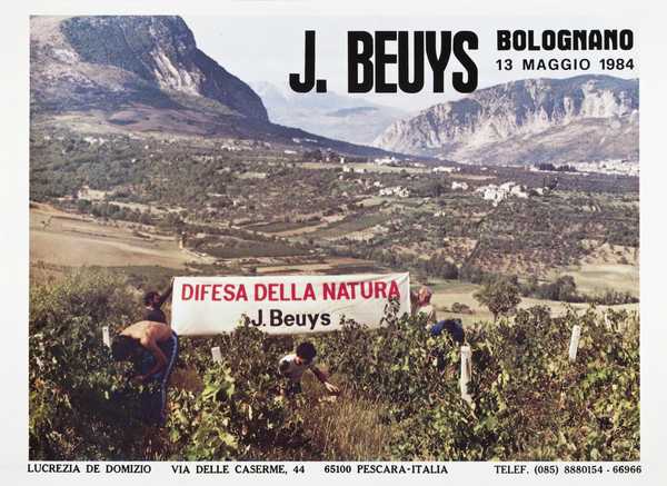 J Beuys. Difesa Della Natura