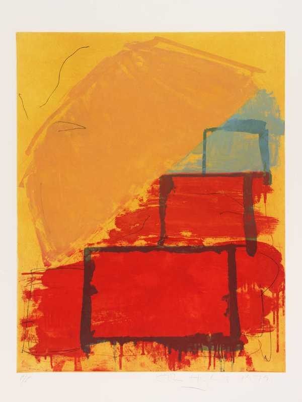 ‘trickster‘, John Hoyland, 1979 