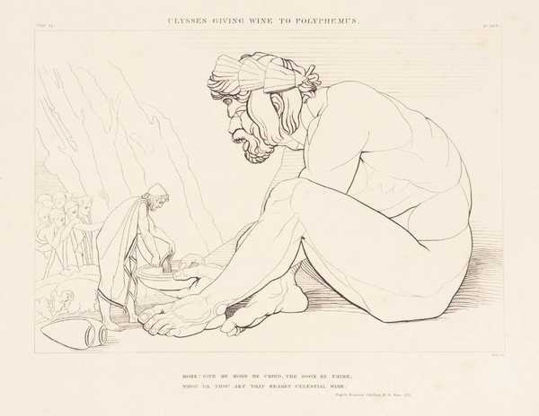 Ulysses Giving Wine to Polyphemus
