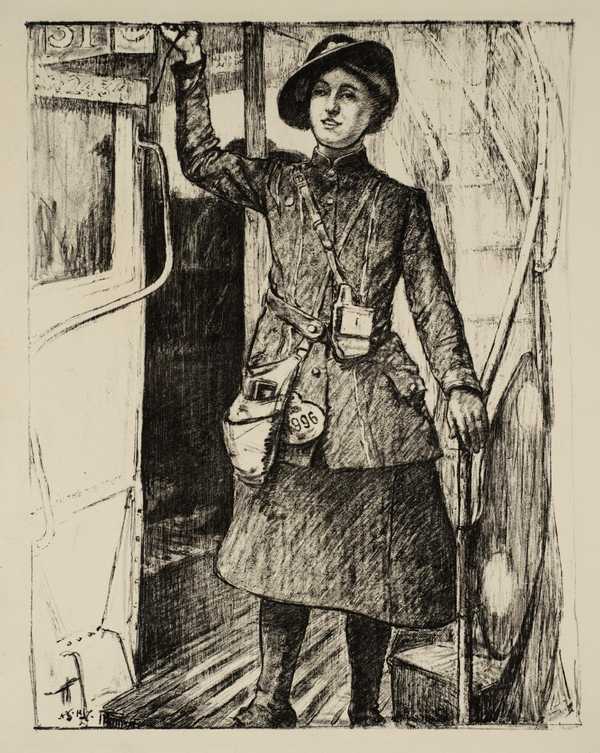 Women’s Work: In the Towns - A Bus Conductress