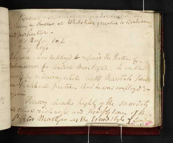 ‘Inscription by Turner: Notes on Perspective and Art History, from