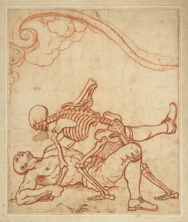 Death Giving George Taylor a Cross-Buttock